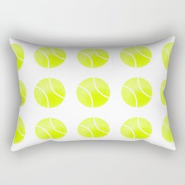 Tennis ball pattern Rectangular Pillow