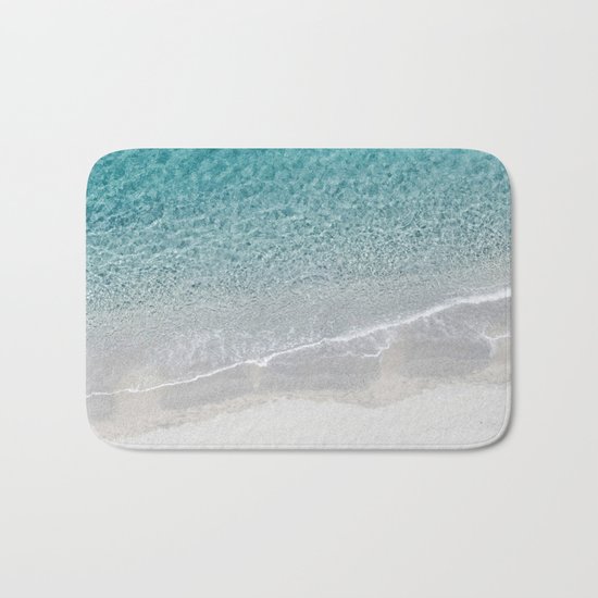 Drone Beach Bath Mat