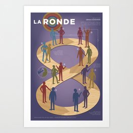 Improv Forms: La Ronde Art Print