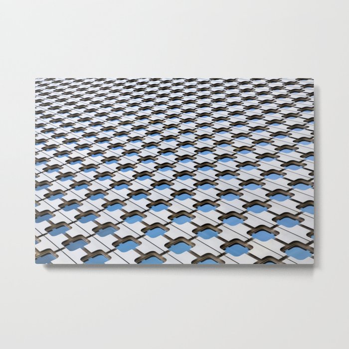 Ariane Tower - Architectural Pattern Metal Print