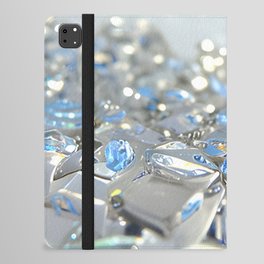 Diamond Blue iPad Folio Case