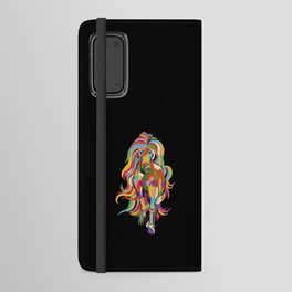 Colorful Horse Android Wallet Case