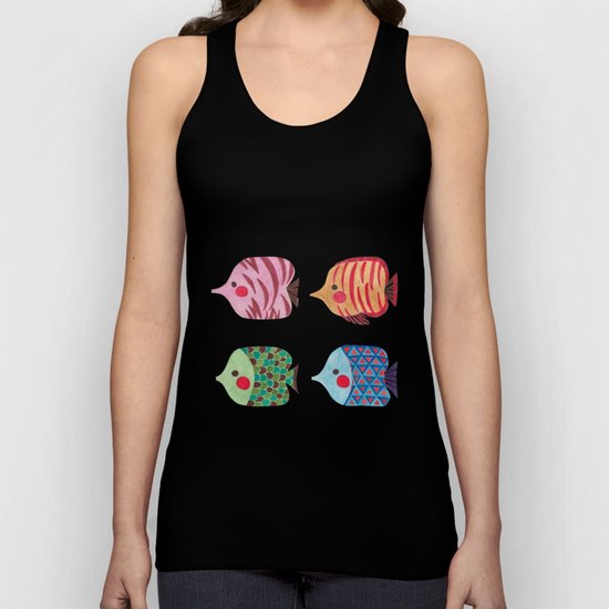 Butterflyfish Unisex Tank Top