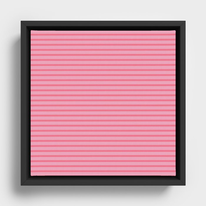 Playful Kids Pattern Framed Canvas