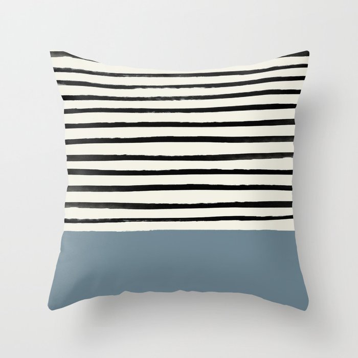 Dusty on sale blue pillows