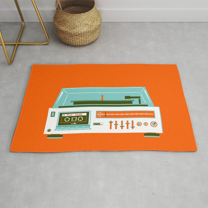 Mix Tape - I love the 80s Rug