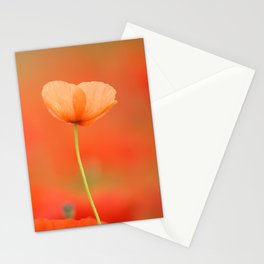 Two poppies 1873 Stationery Cards