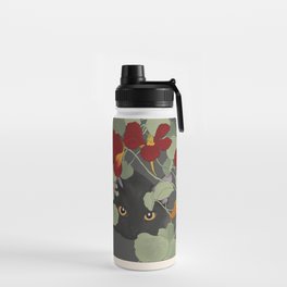 Nasturtium Cat Water Bottle
