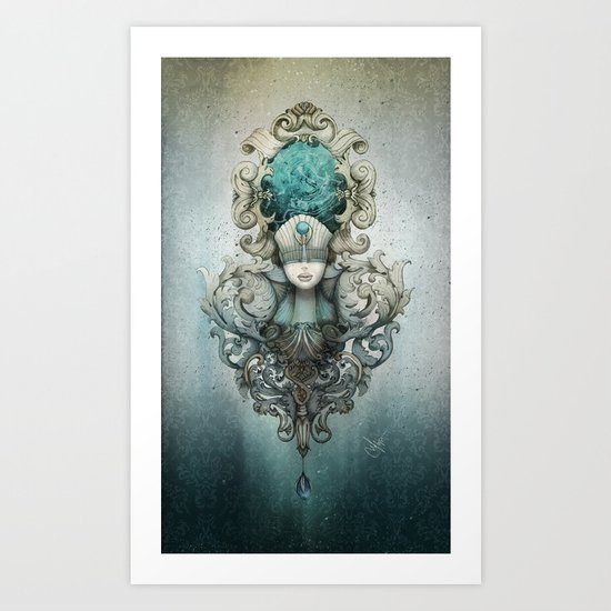 beauty is in the eye of the beholder Art Print