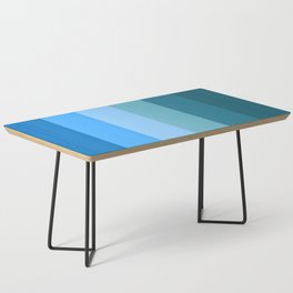 Shades of Blue Coffee Table