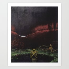 Untitled (Hell), by Zdzisław Beksiński Art Print