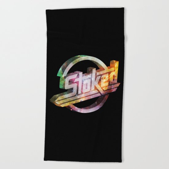 Stoked Cosmos Beach Towel