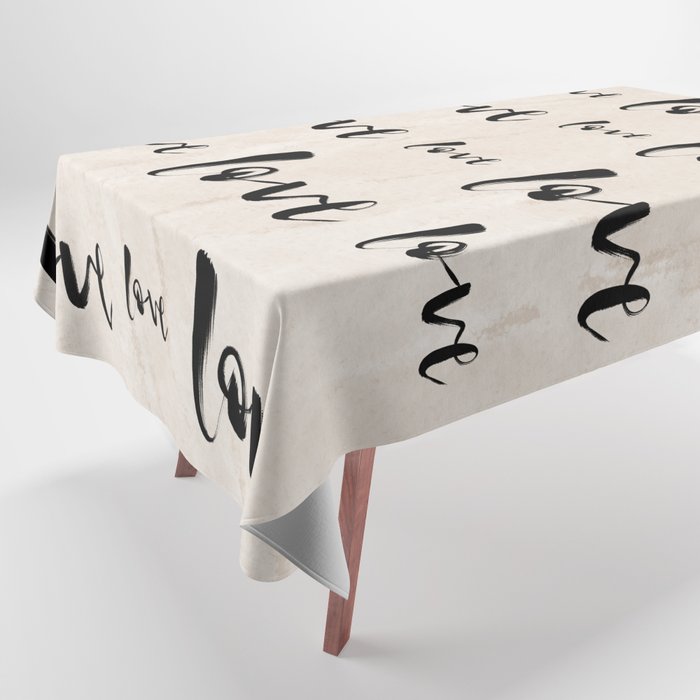 The Love Ink  Tablecloth