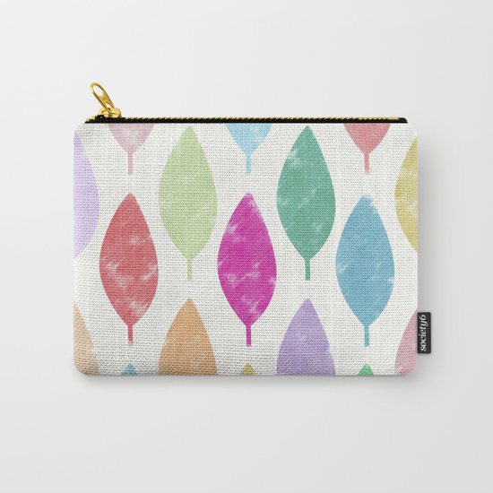 Colorful Leaves Carry-All Pouch