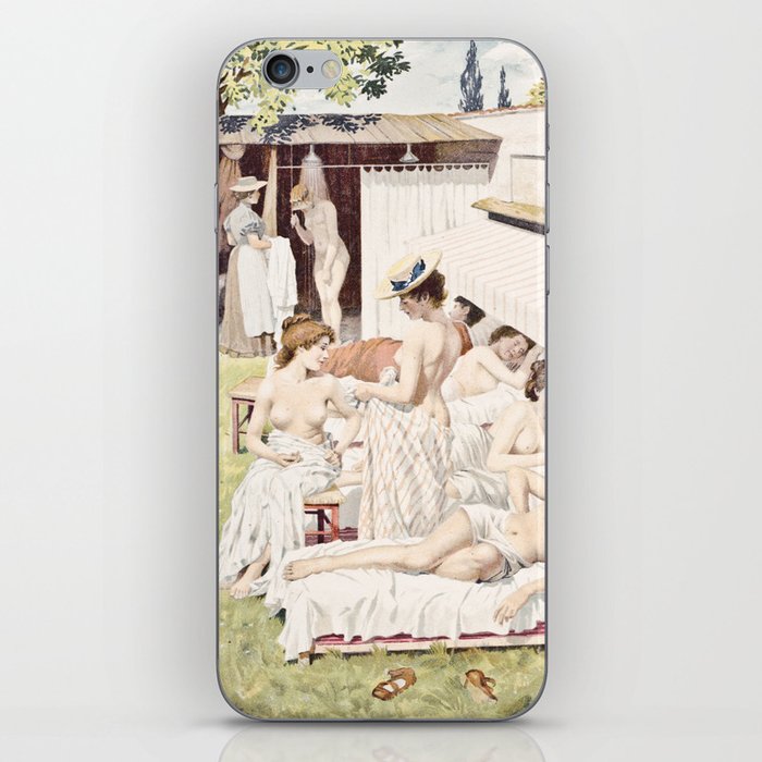 Sunbathing iPhone Skin