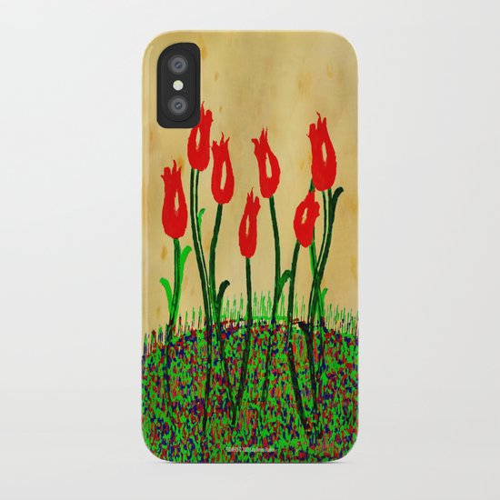 FLOWERS 015 iPhone Case
