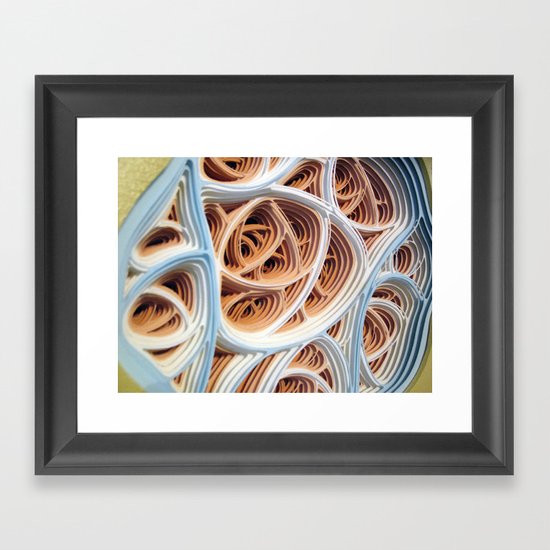 Diddle Daddlation (detail) Framed Art Print