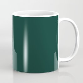 Dark Emerald Green Coffee Mug