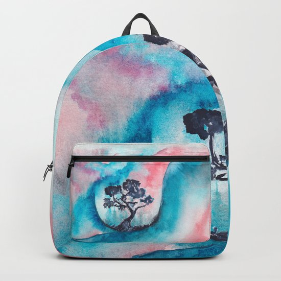 Abstract nature 02 Backpack