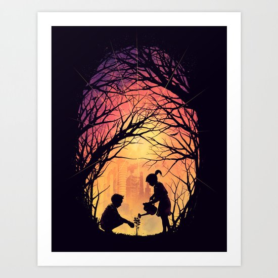Reviving Nature Art Print