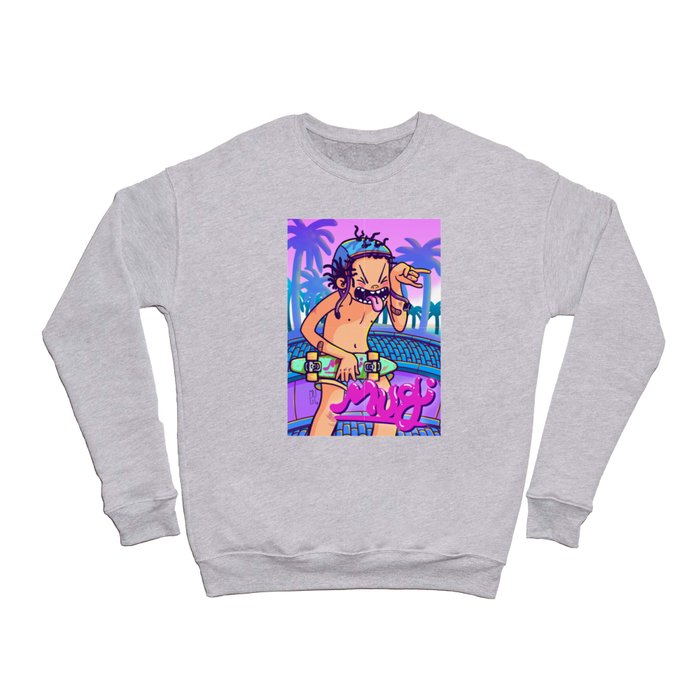 Skater Mugi Crewneck Sweatshirt