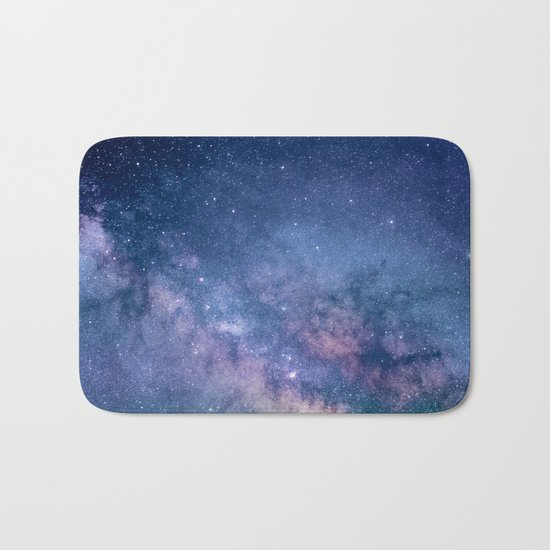 Milky Way Stars (Starry Night Sky) Bath Mat
