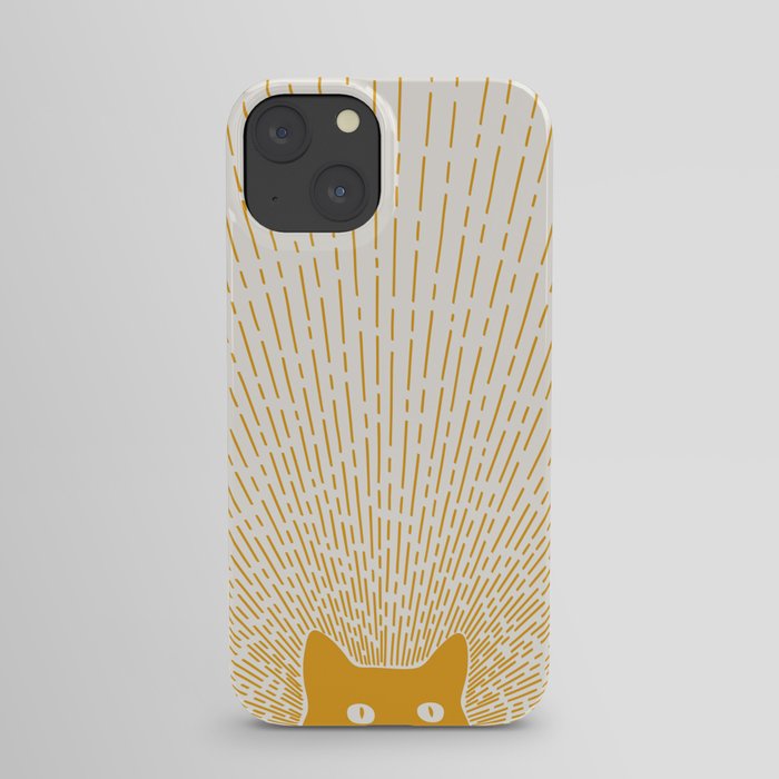 Cat Landscape 96: Good Meowning iPhone Case