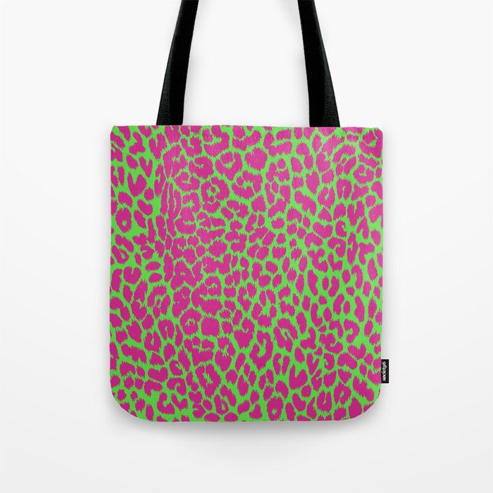 pink animal print bag