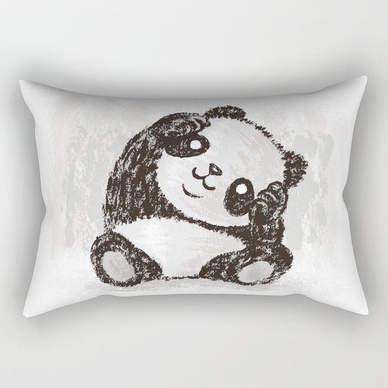 Panda Rectangular Pillow