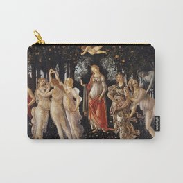 La Primavera - Allegory Of Spring - Sandro Botticelli Carry-All Pouch