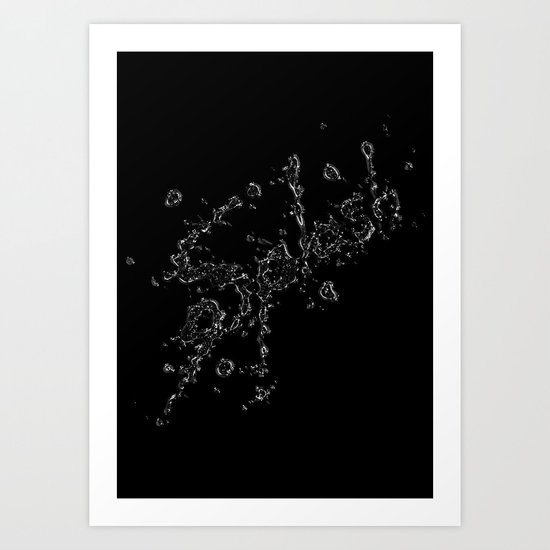 Splash Art Print