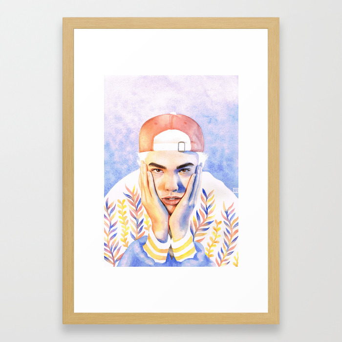 Conan Gray Framed Art Print By Artbyneve Society6