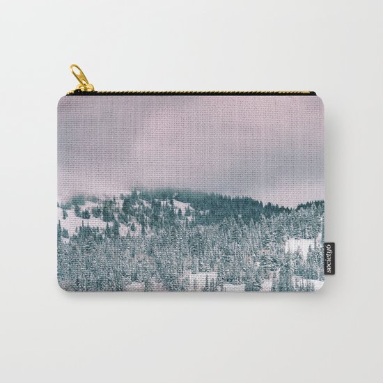 Winter love #art #buyart #society6 Carry-All Pouch