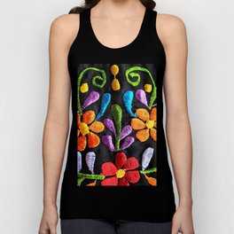 Mexican Flowers Tank Top