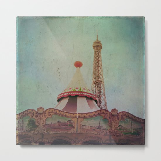 Bohemia of Paris Metal Print
