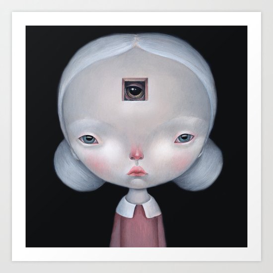 Monster inside Art Print