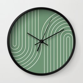 Minimal Line Curvature LXXV Wall Clock