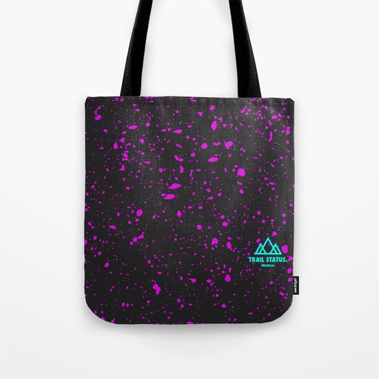 Trail Status / Grey Tote Bag