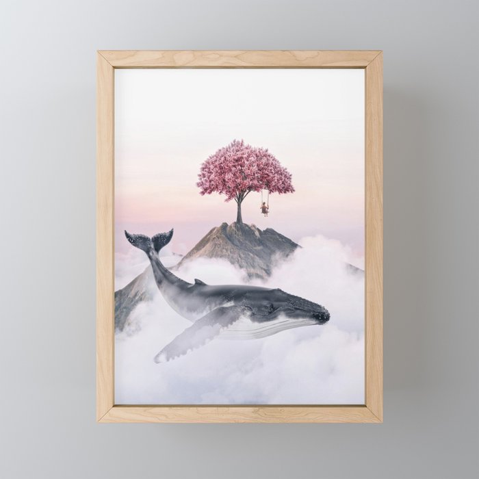 Daydreaming Framed Mini Art Print