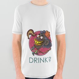 Crazy energy drink All Over Graphic Tee