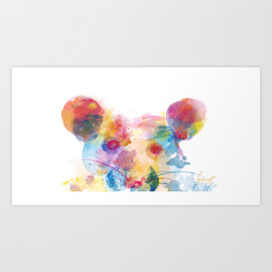 Mister Meep Art Print