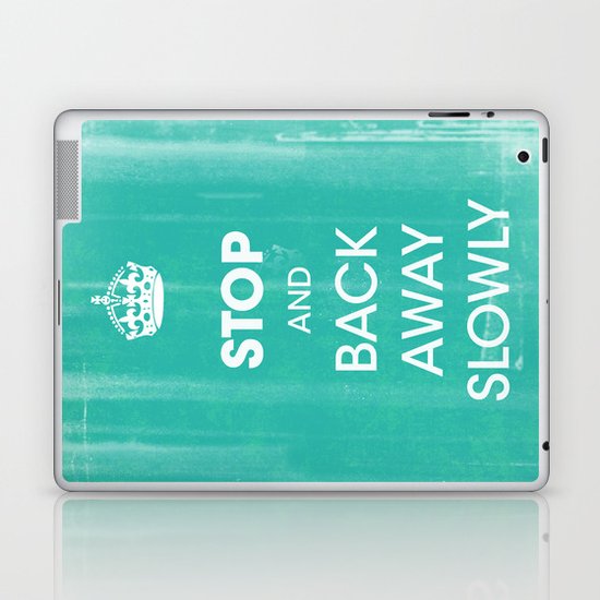 STOP Laptop & iPad Skin