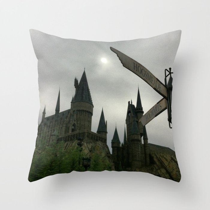 Welcome to Hogwarts Throw Pillow