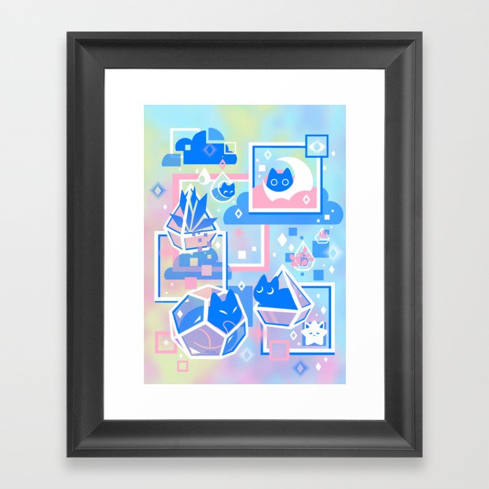 Welcome to the Void Framed Art Print