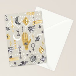Mystic, Third Eye, Palmistry Stationery Cards
