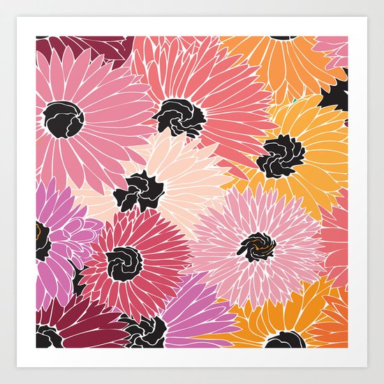 Summer Brunch Art Print