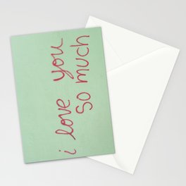 USA - AUSTIN - I Love You So Much Stationery Cards