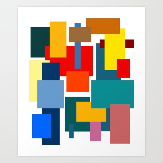 Abstract #8 Art Print