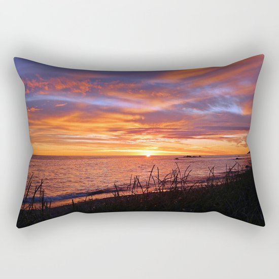 Breaking the Surface Rectangular Pillow