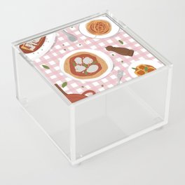 Italian Dinner Table  Acrylic Box